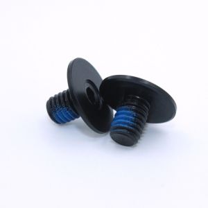 M2 M2.5 M3 M3.5 M4 M5 M6 M8 Black Hexagon Socket Half Thread Allen Head Screws