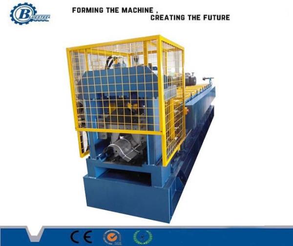 8.5 Kw Hydraulic Metal Roof Ridge Cap Roll Forming Machine / Roofing Sheet
