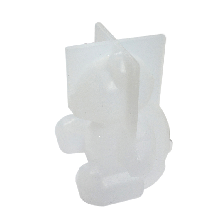 Handmade Silicone Resin Mold Diy Epoxy 3D Bear Silicone Mold Reusable