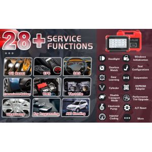 XTOOL X100 PAD PLUS Key Programming Tool OE-Level All Systems Diagnostic and 28+