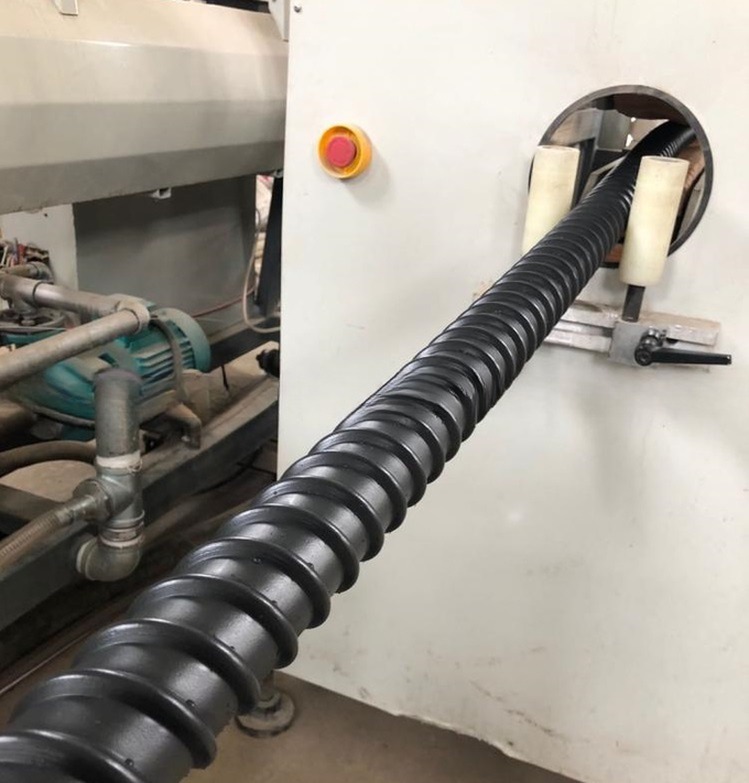 PE Carbon Spiral Pipe Extrusion Machine