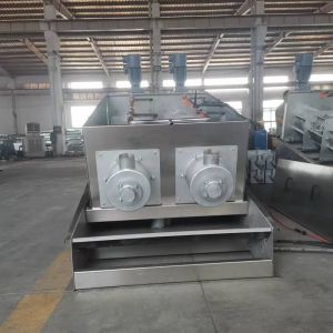 Solid Liquid Separation SS304 Spiral Sludge Dewatering Machine Automatic Screw