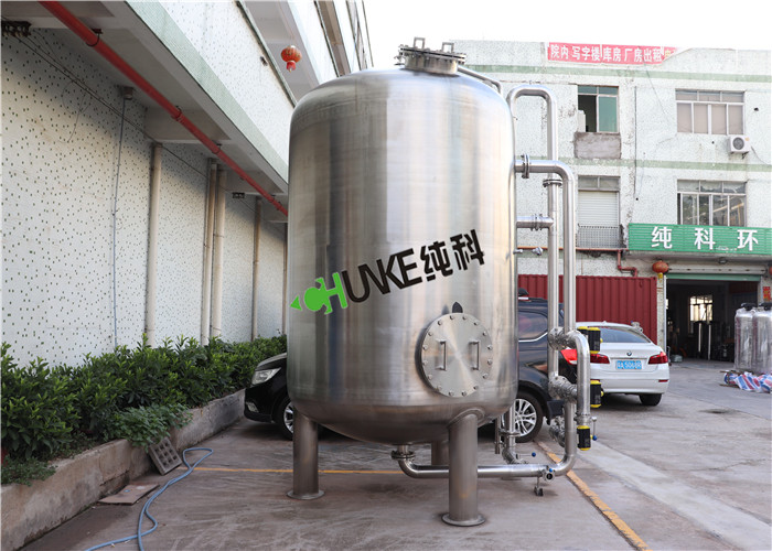 Carbon Sand Stainless Steel Filter For Ro System Pretreatment