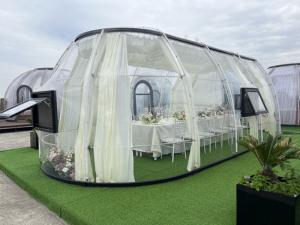  Panoramic Prefab Modular Dome Homes Transparent Star Room Manufactures