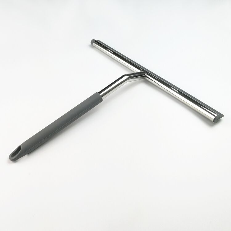 High End Stainless Steel Window Squeegee shower cleaner with Replaceable Rubber Blade