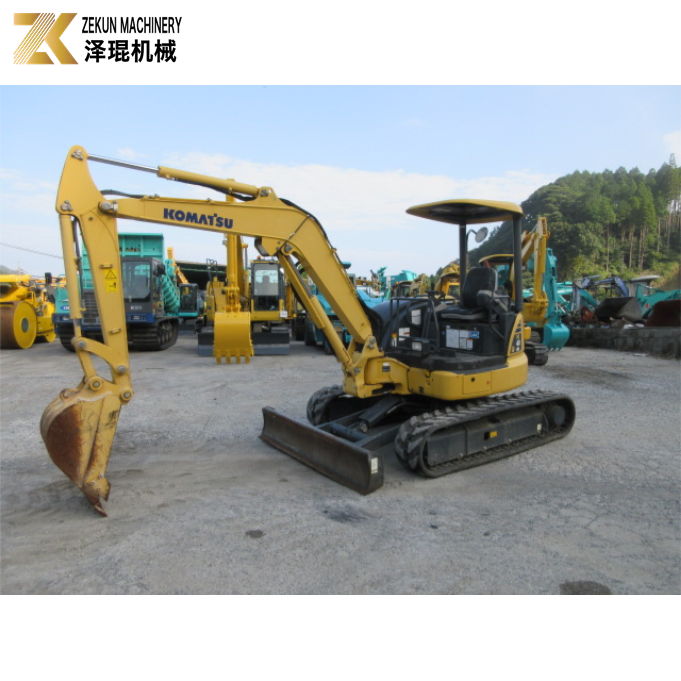 KOMATSU 4D84E 3EC Engine Used Komatsu PC40MR-1 PC40MR-2 Excavator for Excavation Work