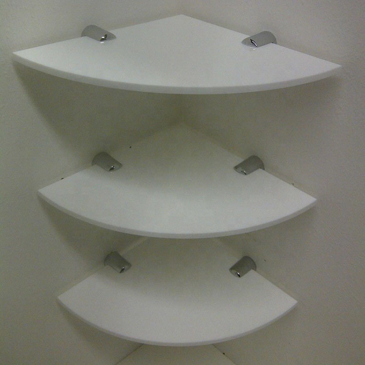 Plastic Book Bookshelf Separators Cosmetic Display Showcase Acrylic Shelf Dividers Closet