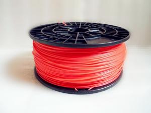  1.26kg /Piece 1.75mm 3D printer PLA filaments, Fluorescein RED 3d printing material Manufactures