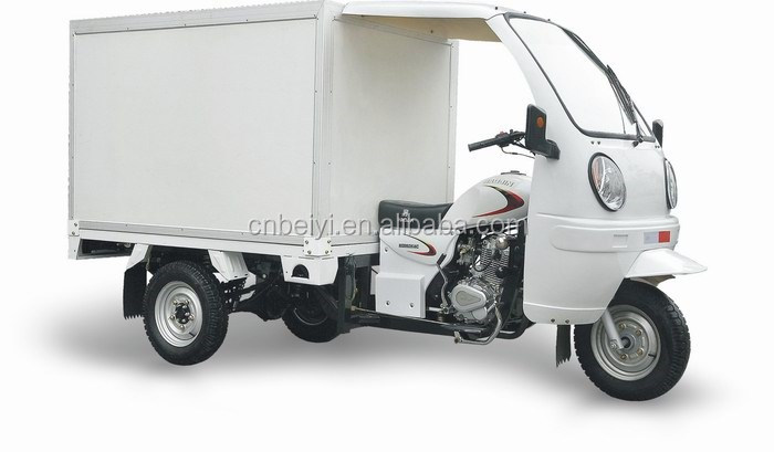 Front Drum Rear Drum Brake System Hydraulic High Power Three Wheel Van Cargo Motorcycle for 1 Passenger