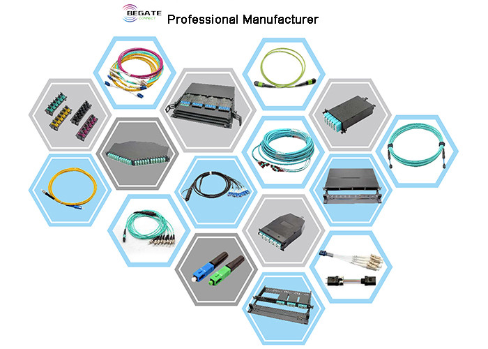 Customize 4U 576F MPO MTP LGX Shelf Rack Mount Patch Panel Enclosure