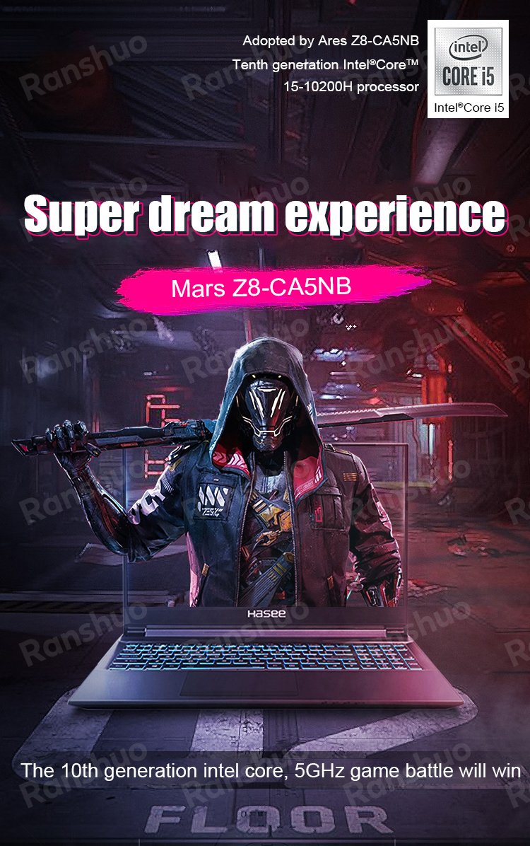 Weight 2.6kg 17 Inch Display Laptop RTX3060 RTX3070 Graphics Card 4G 8G RAM
