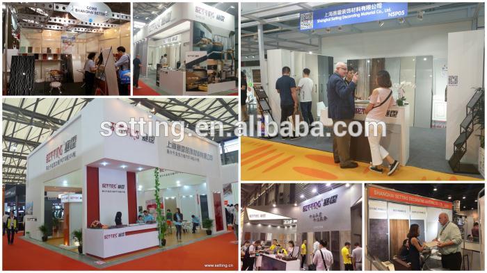 Pattern color acrylic sheet faced mdf for furniture or commercial decoration