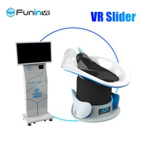 Thrilling VR Experience Virtual Reality Slide Simulation Rides Deepoon E3 Helmet