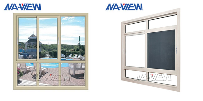 aluminum sliding window