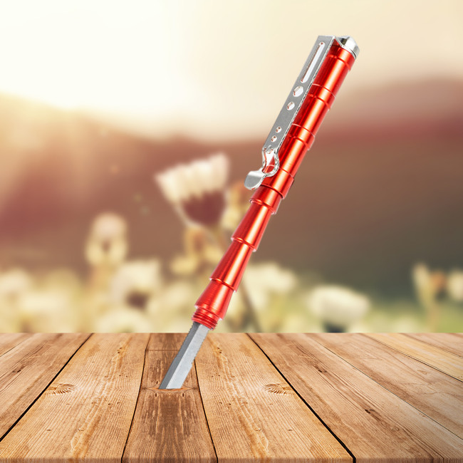 OEM Hunting Titanium Tactical Pen Knife Machining Assembly