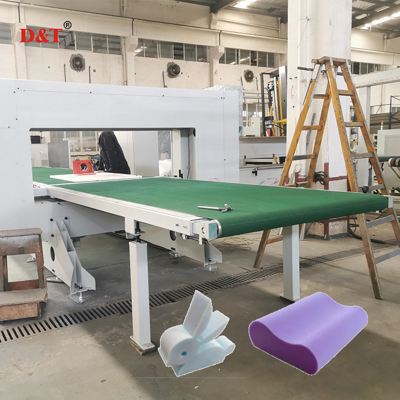 High Performance PU Foam Cutting Machine With 5-Wheel Wire Knife And Intelligent Control System