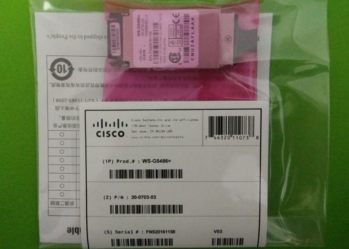 WS-G5486 Optical Fiber Module SC GBIC-LX 1.25G 10KM