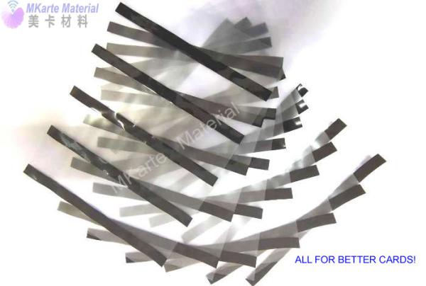 A4/A3 Customized Size Magnetic Stripe Coated Overlay For Magnetic Card Body