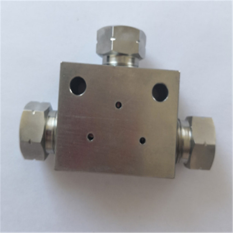 A-0776-1 water jet 60k tee fitting 1/4 IN waterjet pump parts