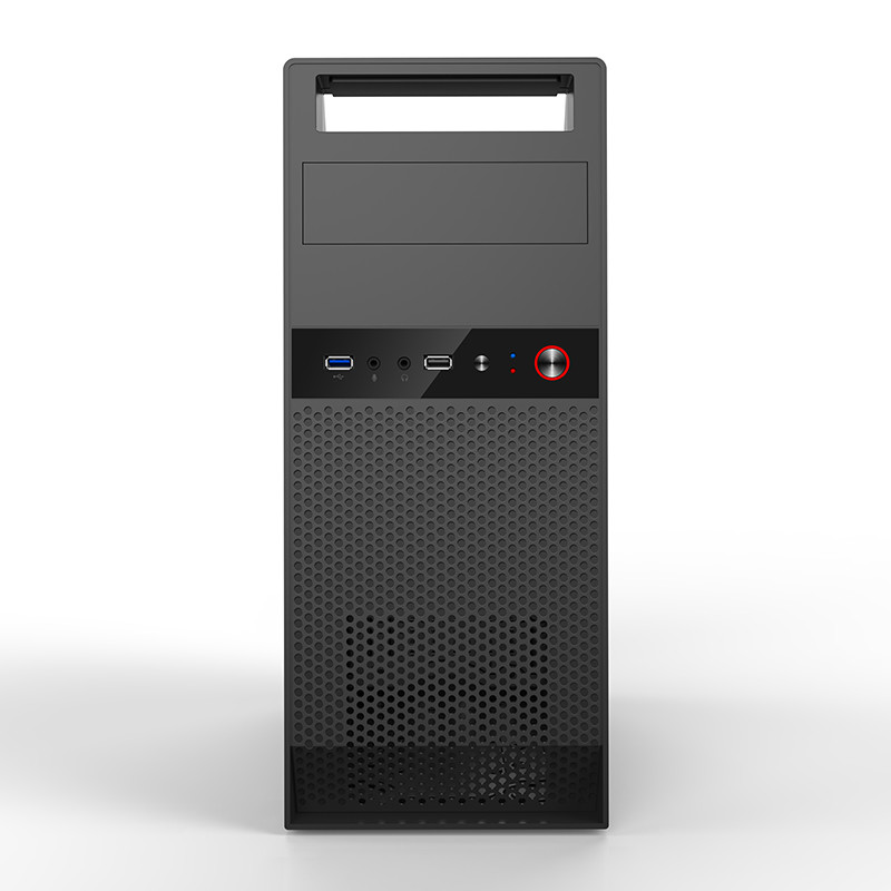 360mm Depth ATX PSU Industrial Computer Cabinet With Handle
