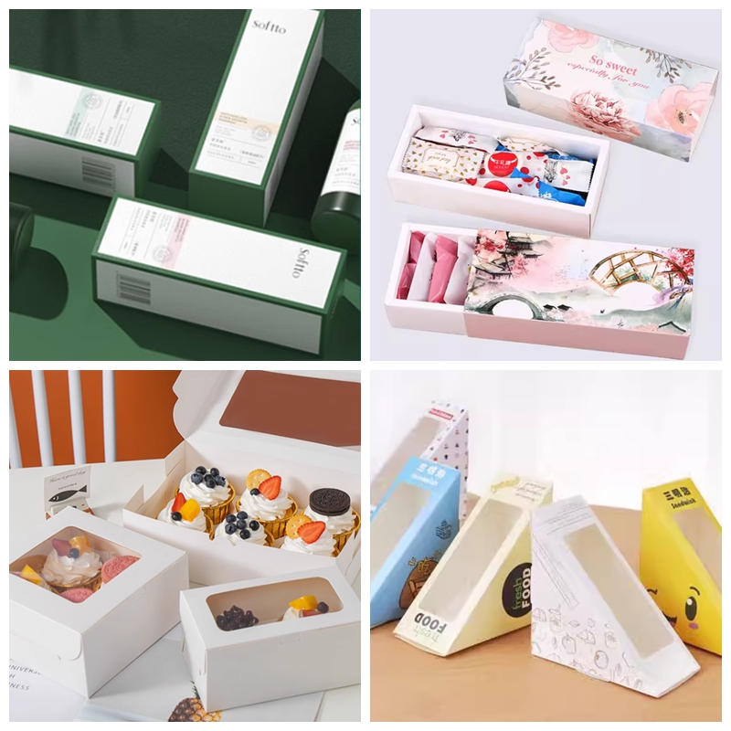 270gram 300gram 100% Foodgrade Coated 1 Side Ivory Board For Biscuit  Packaging Box
