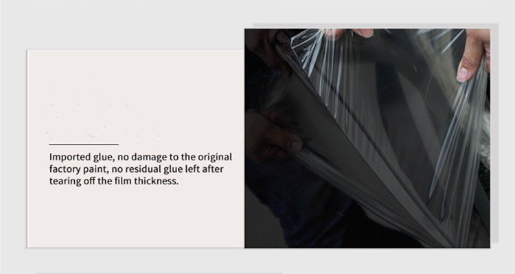 Anti Scratch TPH Self Healing Paint Protection Film Glossy Finish 3MIL
