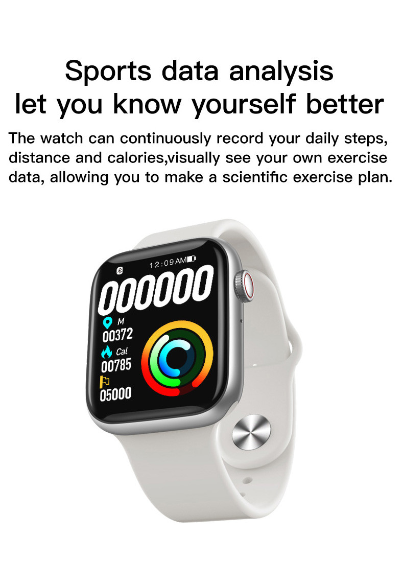 T500+ Plus Weather Forecast Series 6 Smartwatch Bluetooth Call