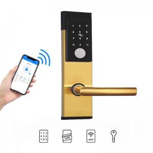  CE FCC TTlock Tuya App Apartment Smart Door Lock With Electronic Touch Keypad Manufactures