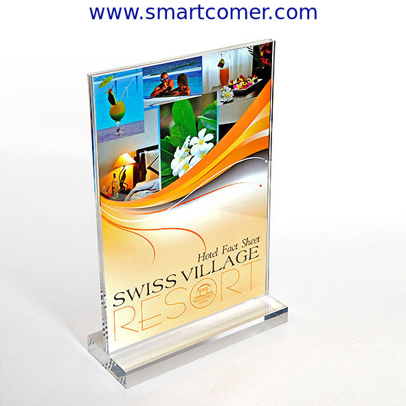 COMER cell phone security acrylic counter stand with alarm function and charging cables