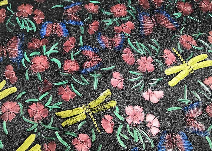 OEM PVC Leather Fabric Smooth Furniture Applied Plain Pattern Finished