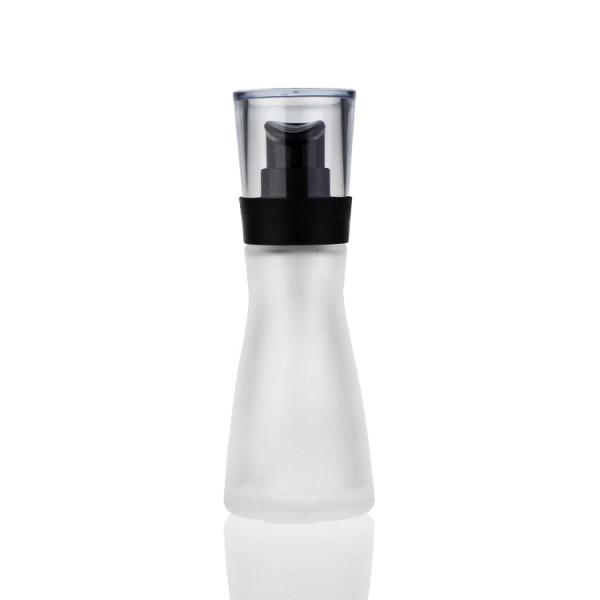 Fancy Glass Bottle Packaging 35ml Liquid Foundation Bottle Lotion Pump Bottle