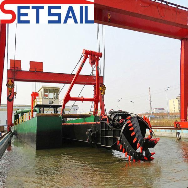 7500 Cubic Meter River Mud Pump Water Flow Sand Dredger Lifelong After-sales
