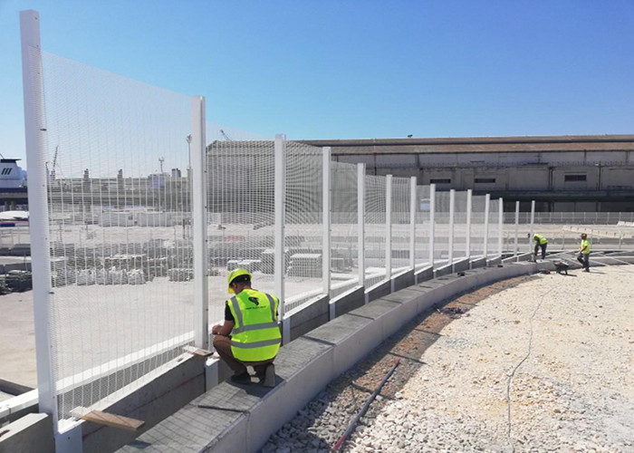 Sports Stadium 358 Mesh 4.5M Anti Climb Security Fencing
