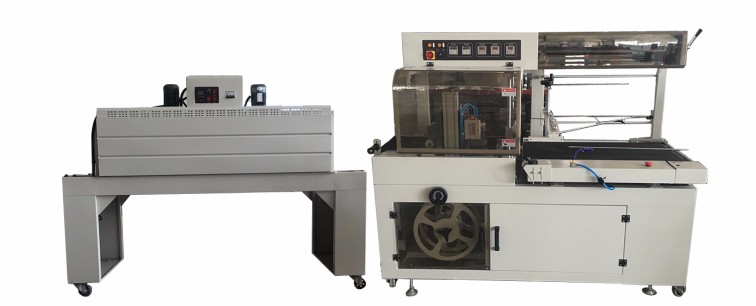L Sealer Shrinking Film Wrapping Machine For Lunch Box