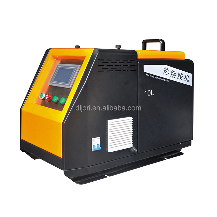 10L Horizontal Type Gear Pump Hot Melt Glue Machine