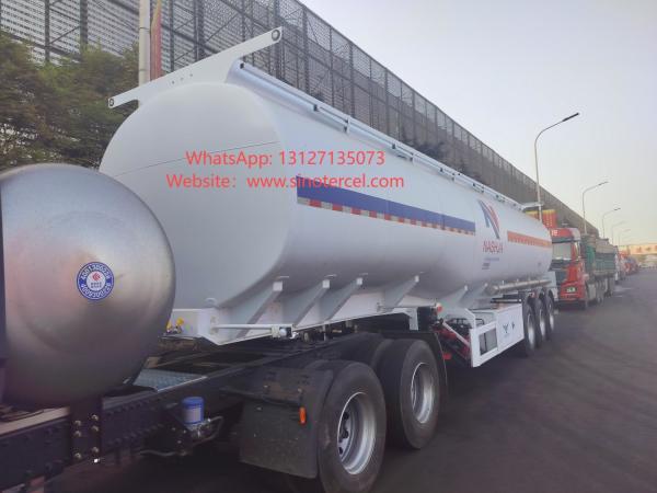 40CBM Oil Tank Semi Trailer Large Capacity Pulled Edible Oil Petroleum Crude Oil