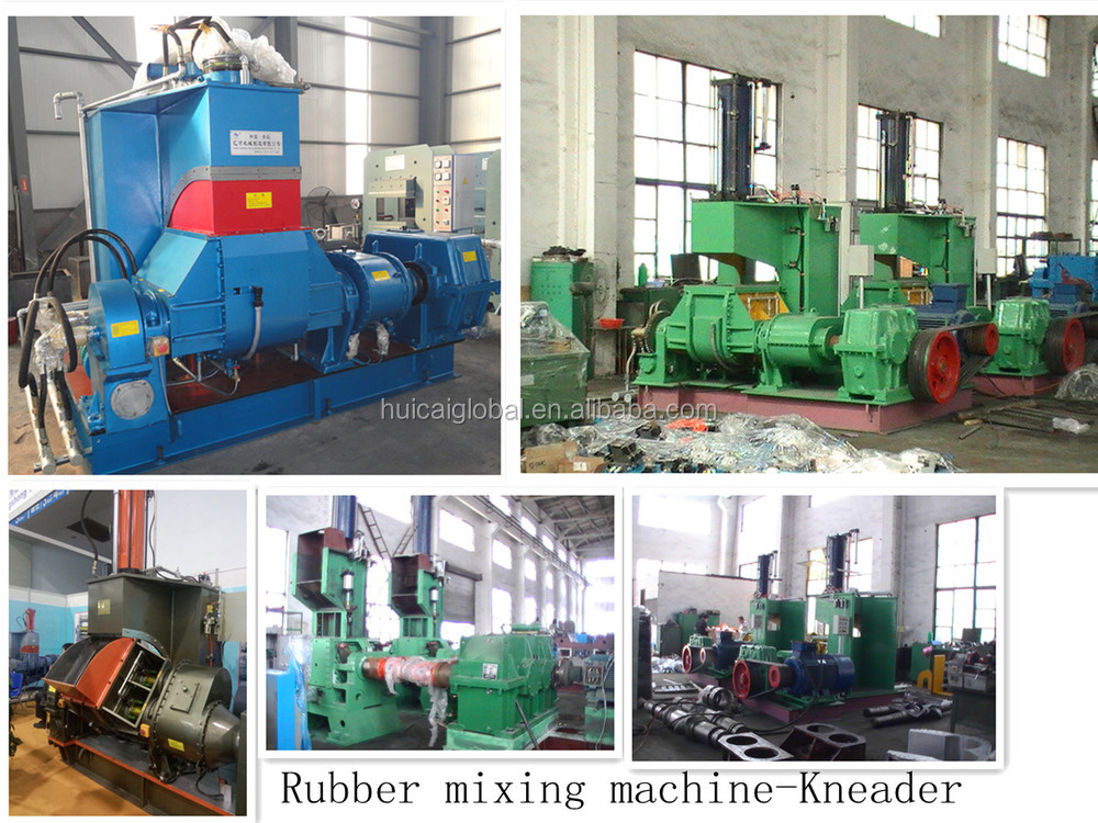Plate Vulcanizing Press Rubber Kneader Banbury Machine with 25L Kneading Chamber