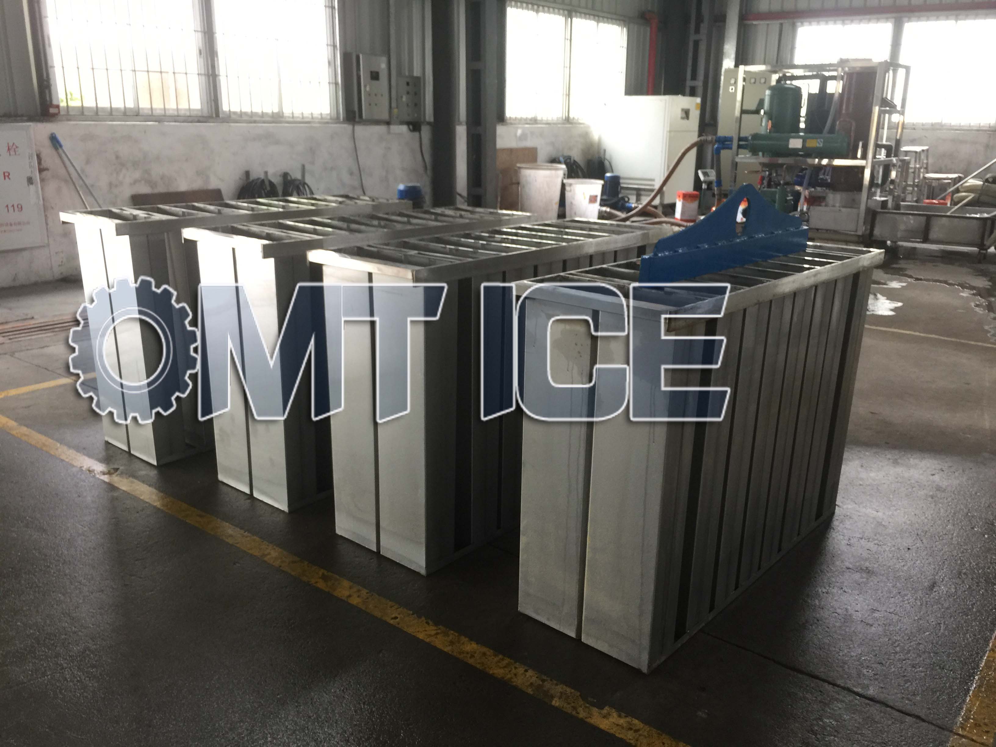 OMT Ice Block Mould Stainless Steel Ice Cans for 5kg 10kg 15kg 20kg 25kg 50kg 100kg Ice Blocks Heavy Duty and Long-lasting