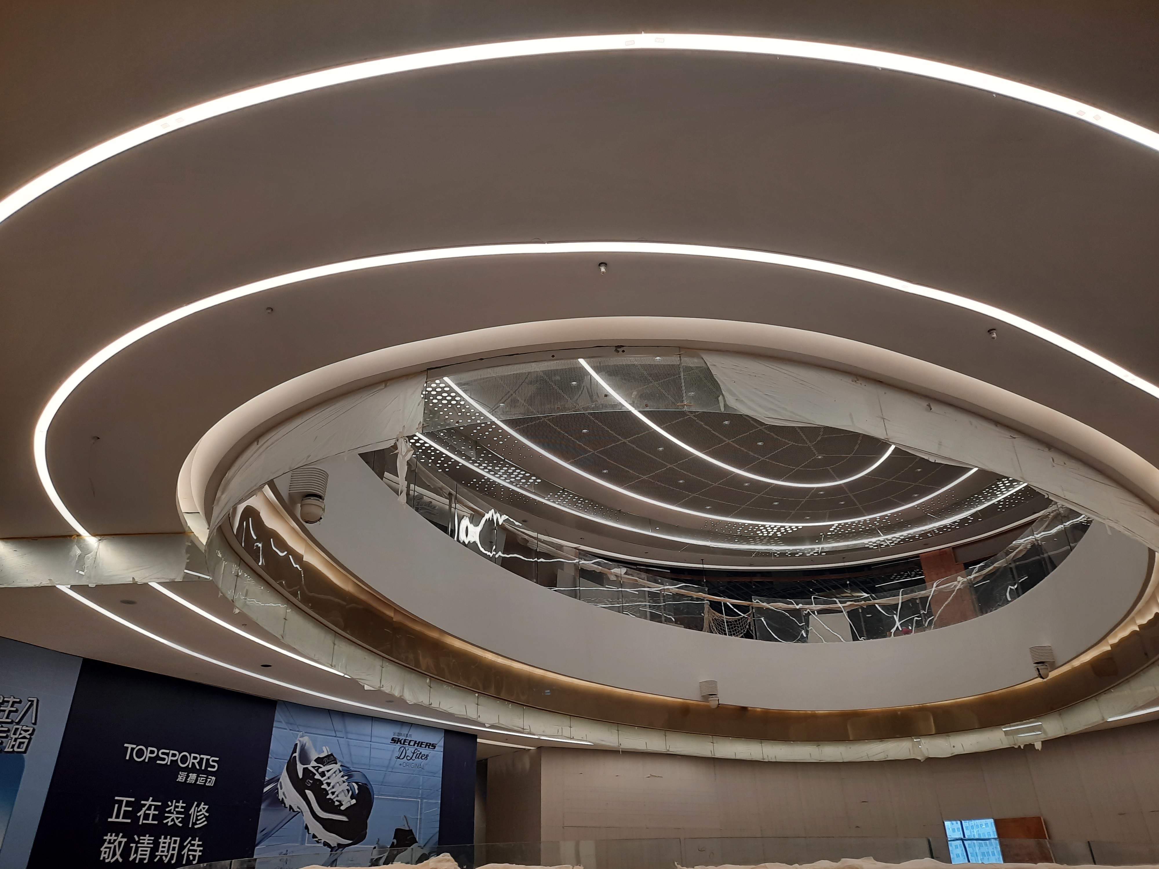 Customized Led Ring Pendant Light CR3600 Circle Hanging Ceiling Light