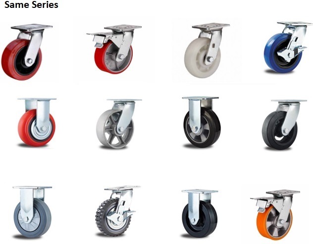 Aluminium Core PU Caster Heavy Duty