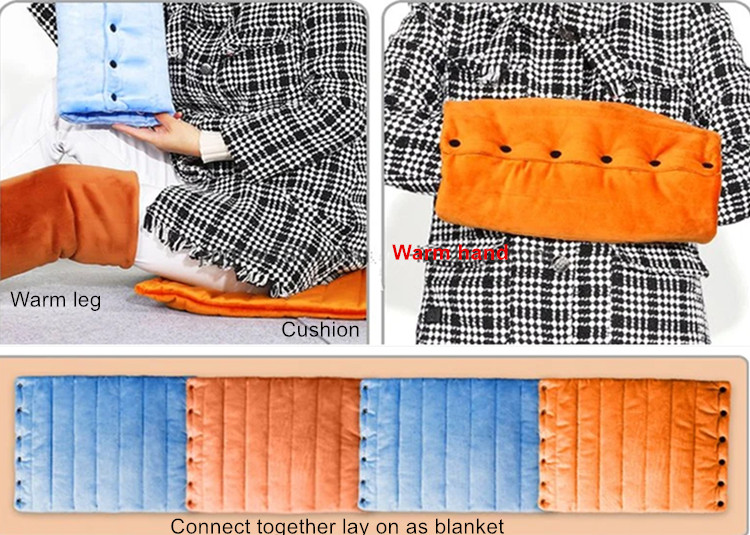 Portable Thermal Therapy Usb Heated Cushion for home office