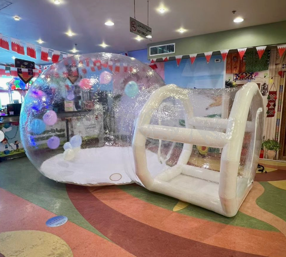 Outddor Clear 15x10ft Inflatable Bubble Dome Tent PVC Transparent Inflatable Bubble House