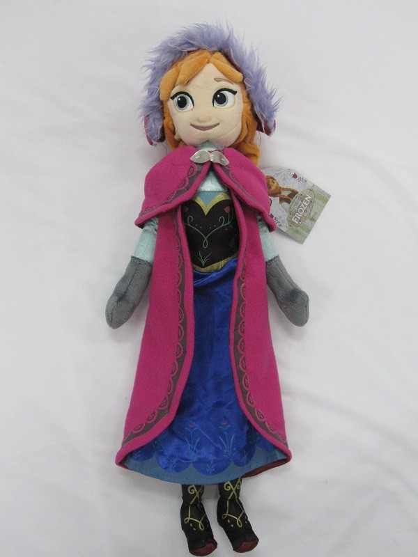 20 inch Purple Frozen Ana And Elsa Disney Plush Toys Soft Cartoon Stuffed Doll