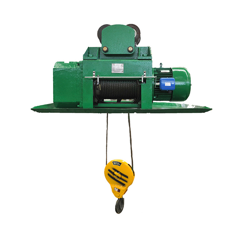 CE ISO 5T Bearing Electric Wire Rope Hoist 30m Pandant Control