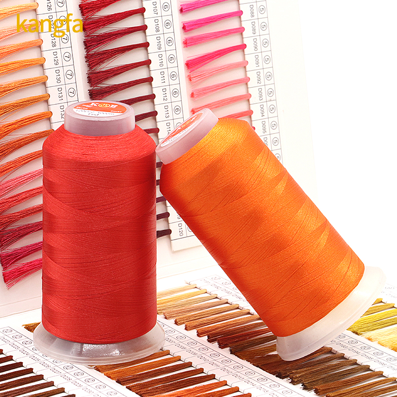 120d/2 5000 Yard 100% Polyester Embroidery Thread 720 Colors/ Mixed Color/ Pure Color