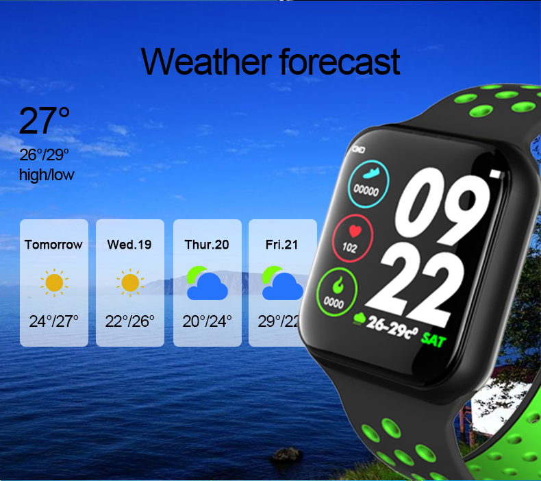 F3 Sports NFC watch 180mAh Battery Alarm clock stopwatch for HUAWEI