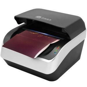 Multi-functional ID Document Scanner with 500 DPI Optical Resolution and OCR