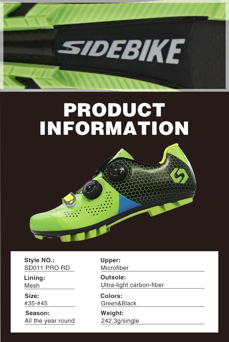 EVA Insole Waterproof Mountain Biking Shoes High Reliability With CE / ISO Certification