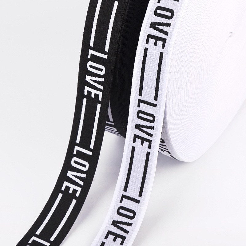 3cm Jacquard Elastic Ribbon And Webbing For Garment Accessories