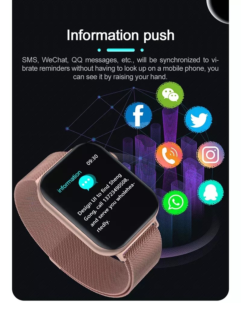 1.78 Inch Tracker Bluetooth Calling Smartwatch For Android Ios
